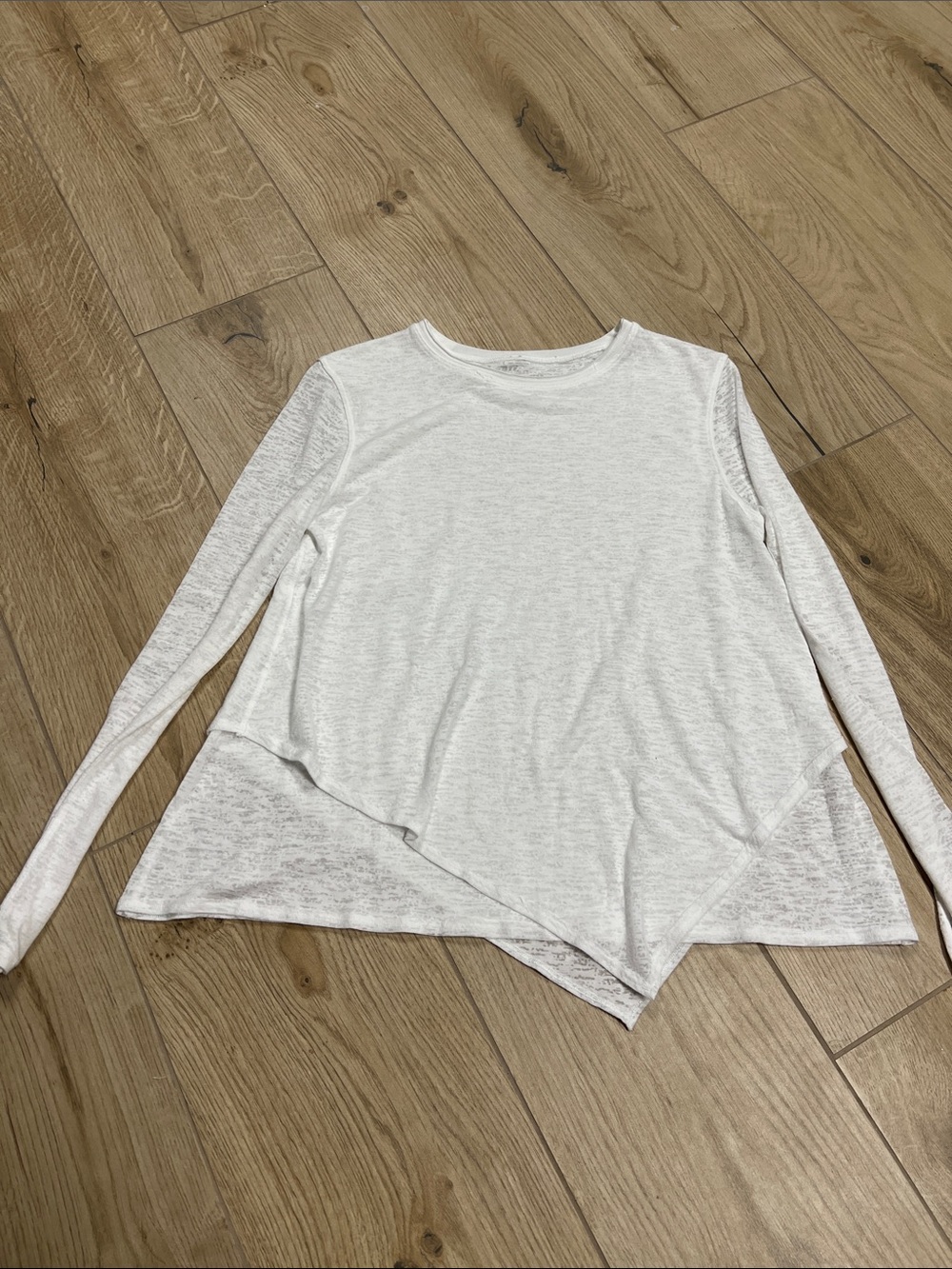lululemon athletica White Lightweight Long-Sleeve Top